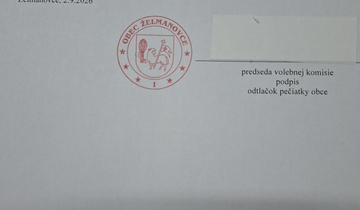 1. fotografia fotogalérie KOMUNÁLNE VOĽBY 2026